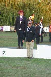 Op het WK Kisber-Aszar met de Zilveren medaille